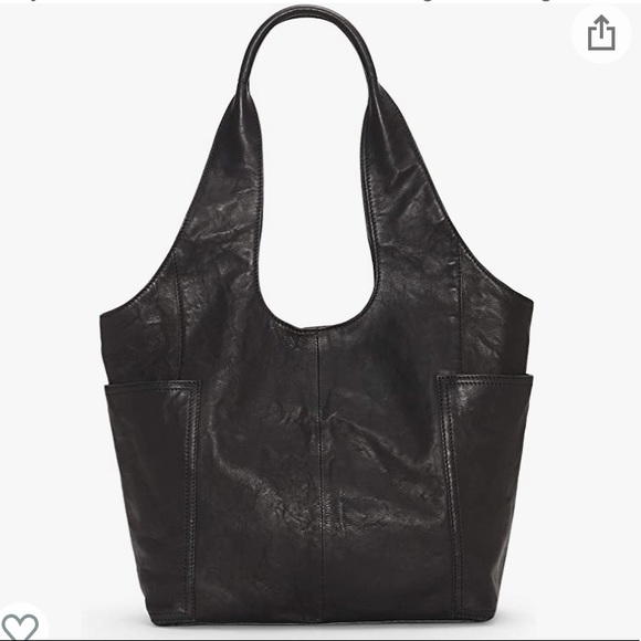 NEW! Genuine Leather Lucky Hobo Tote - Picture 2 of 11
